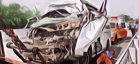 6 Orang Meninggal dalam Kecelakaan di Tol Solo-Ngawi, Diduga karena Sopir Ngantuk