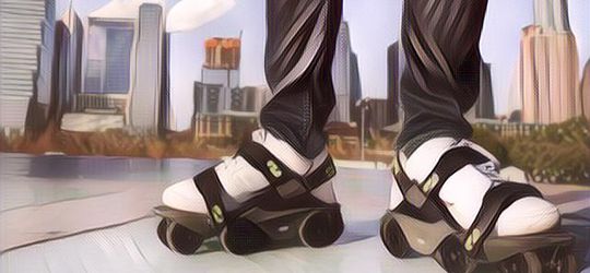 Gokil! Ada Sepatu Roda yang Diklaim Bisa Mempercepat Jalan Kaki Hingga 250 Persen