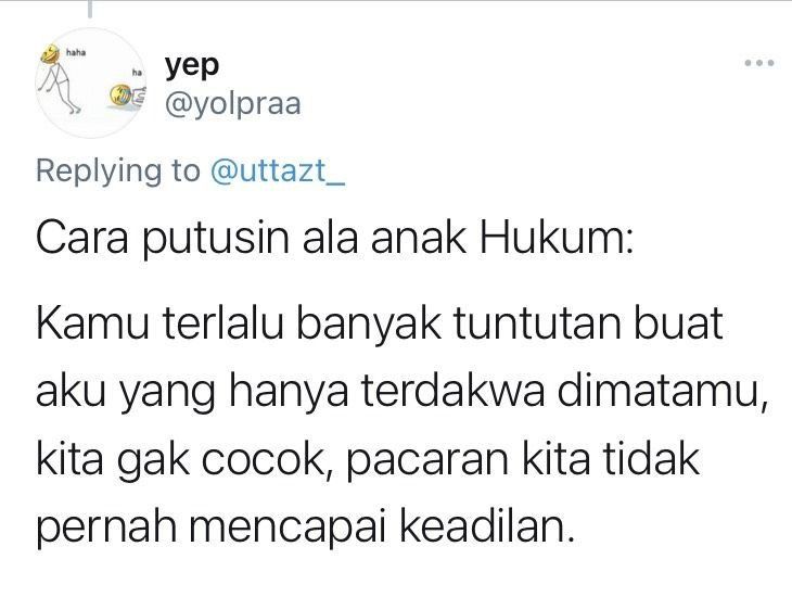 3. Hati-hati diputusin anak karena terlalu banyak nuntut