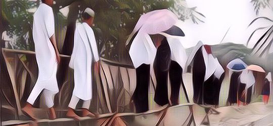 Mushola Dibongkar Demi Tambang Emas Ilegal, Warga Terpaksa Lalui Jalan Rusak untuk Numpang Sholat