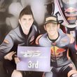 Veda Ega Berhasil Raih Podium Pertamanya di Red Bull Rookies 2025, Incar Kemenangan Perdana