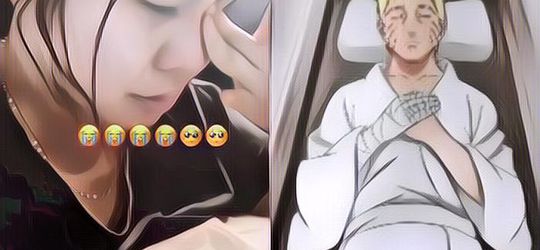 Viral! Wanita Nangis Dengar Kabar Naruto Mati~