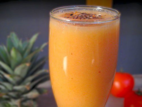 5. Es pepaya smoothies