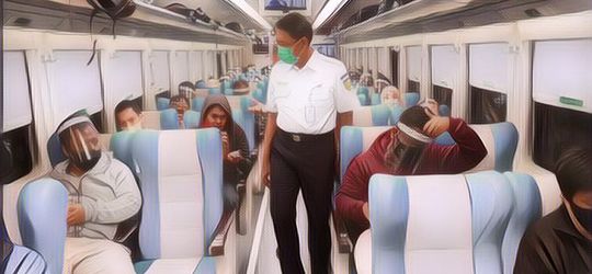 Meninggal Saat Duduk di Kereta Api, Jenazah Seorang Ibu Ini Bikin Geger Satu Gerbong