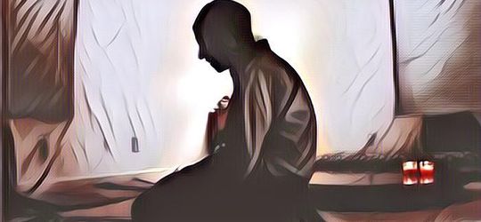 Subhanallah, Tubuh Pria Ini Dikelilingi Oleh Cahaya Terang Saat Salat