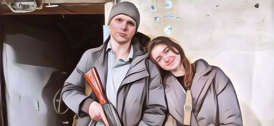 Viral Kisah Pengantin Baru Langsung Ikut Perang di Ukraina Setelah Menikah, Momen Sakral Dihiasi Bunyi Sirene dan Serangan Udara
