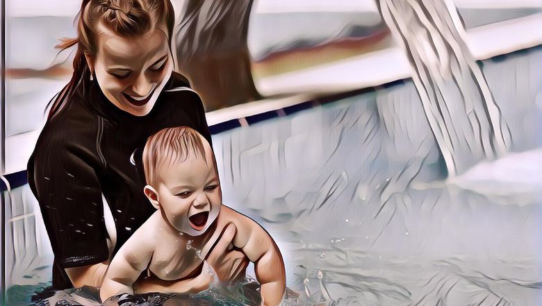 Begini Aturan Berenang untuk Bayi, Orangtua Gak Boleh Sembarangan Ya