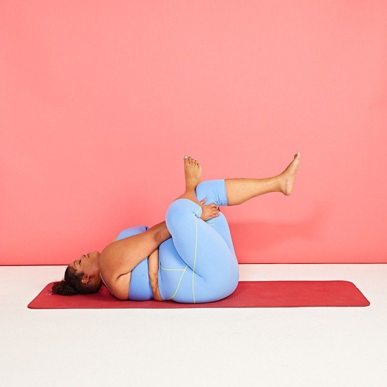 2. Figure Four Stretch