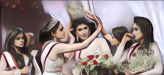 Deretan Meme Kocak tentang Caroline Jurie, Sosok yang Ambil Paksa Mahkota Mrs Sri Lanka