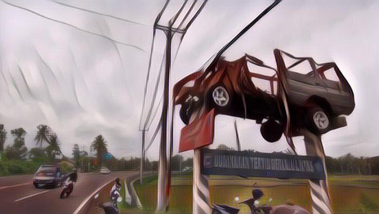 Hiii SEREM! Warga Sekitar Monumen Mobil Kijang Jalan Wates Akui Sering Dengar Suara Tangisan Misterius