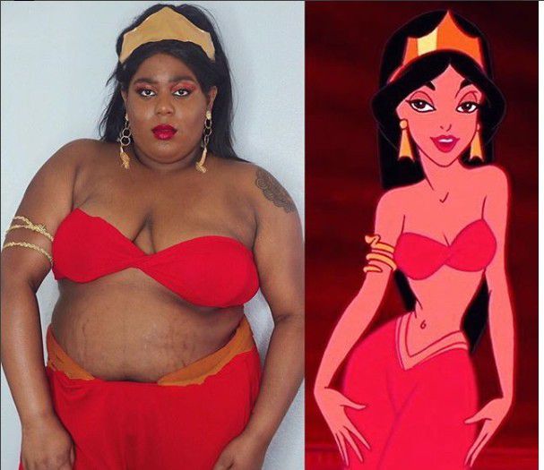 Pose Jasmine Aladine