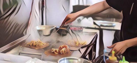 Viral Ada Pedagang Kaki Lima Jual Bayam Gulung: Bentuknya Bikin Ngiler!