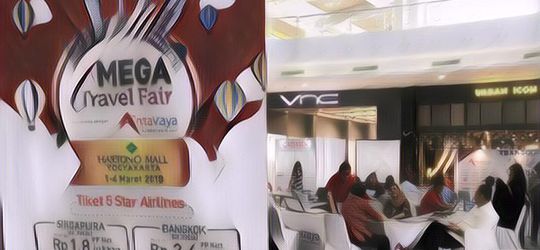 Tengok Keseruan Mega Travel Fair 2019 di 9 Kota, Tiket Pesawat Harganya Murah Kebangetan!