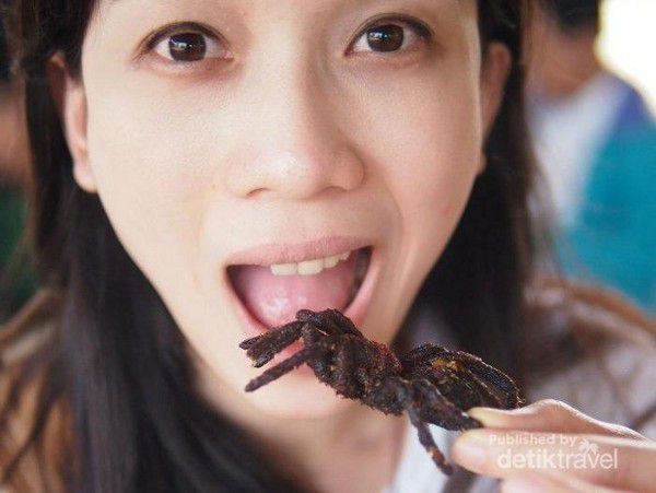 Di kamboja jadi makanan camilan tradisional