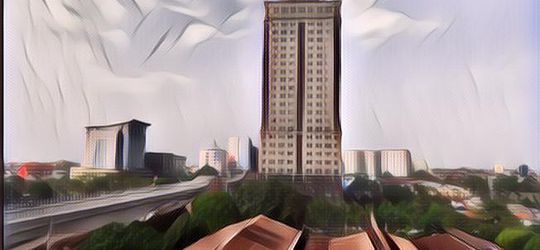 Sudah Bertahun-tahun Kosong dan Disebut Bangunannya Miring, Tahu Nggak Sih Kenapa Menara Saidah Nggak Dirobohkan? Ternyata Ini Jawabannya