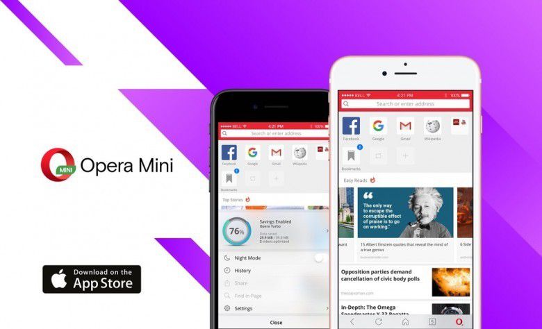 Opera Mini Web Browser