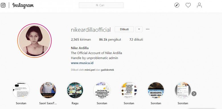 2. Memiliki penggemar setia yang amat besar