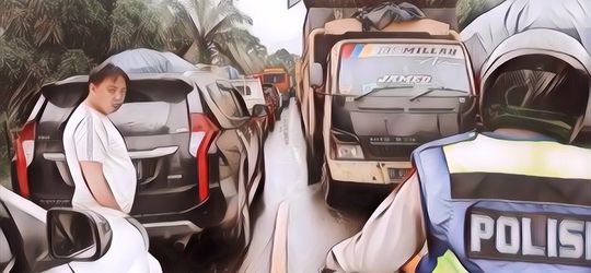 Miris! Akibat Macet Ekstrem Selama 22 Jam, Penumpang Ambulans di Jambi Jadi Korban