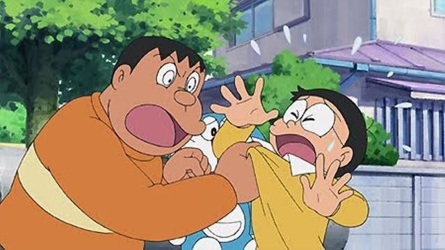 1. Nobita Akan Dirundung Terus Oleh Giant dan Suneo
