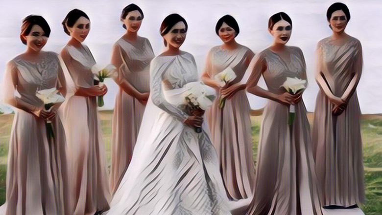 Viral Pengantin Ini Punya Bridesmaid Sampe 41 Orang!