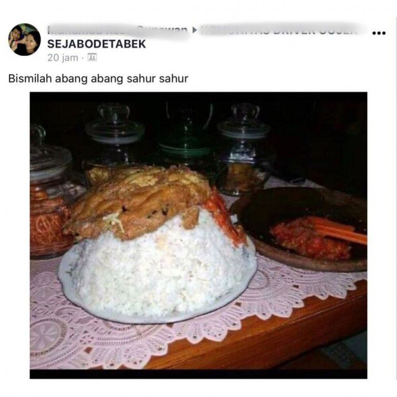 3. Pasti kenyang sampai seminggu sih kalo porsinya segini