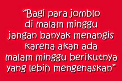 Pesan untuk para jomblo