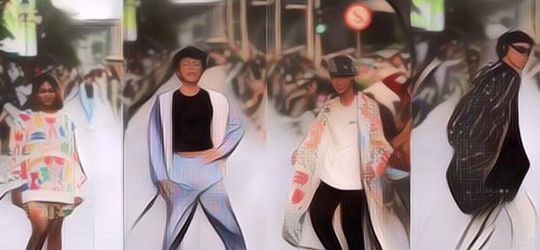 Widih! Remaja di Citayam Fashion Week Tampil di Acara Runway Resmi, Bonge Bikin Salfok