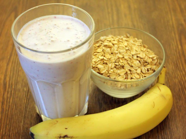 3. Smoothie oatmeal pisang 