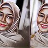 Cantiknya Artis Non Muslim Kenakan Hijab, Amanda Manopo Sukses Bikin Pangling