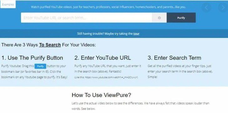 # Gunakan situs ViewPure