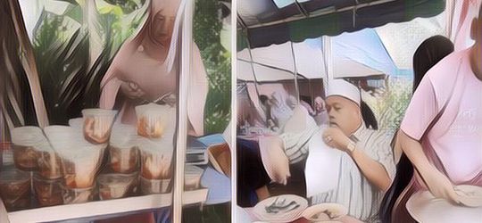 Viral Pernikahan Rasa Pasar Malam, Banyak yang Jual Makanan