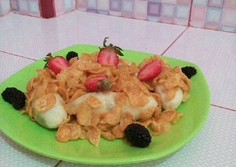 Es Pisang Sereal Madu