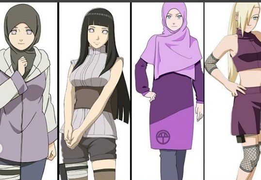 Hinata Hyuuga dan Yamanaka Ino