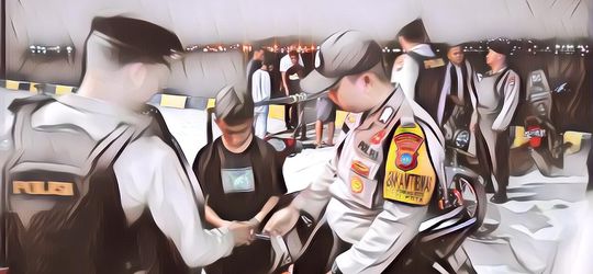 Nongkrong dan Balapan Liar Sampai Tengah Malam, Remaja Ini Disuruh Olahraga Malam ke Kantor Polisi