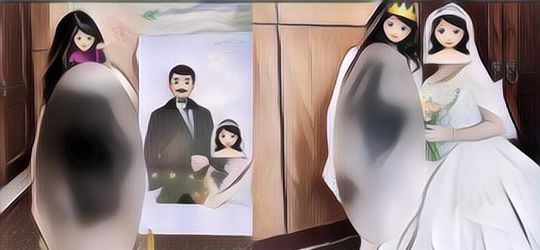 Viral Wanita Pakai Dress Transparan Di Acara Pernikahan, Pakaian Dalam Terekspos Bikin Melongo