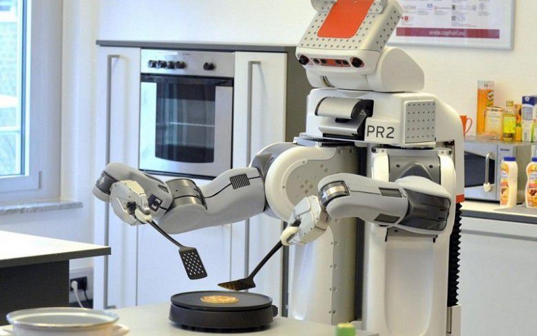 # Robot menggantikan manusia di perusahaan