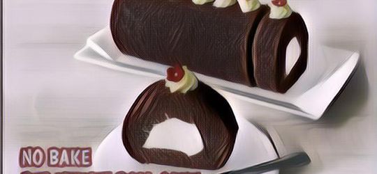 Resep Red Velvet Roll Cake Yang Mudah Dibuat Gak Perlu Dioven, Cocok Buat Camilan Sore