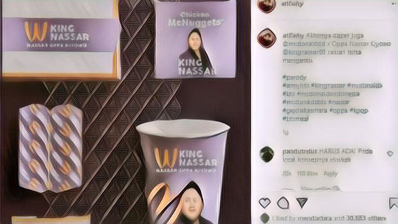 Bikin Ngakak, BTS Meal Ini Diganti dengan Foto Nassar KDI