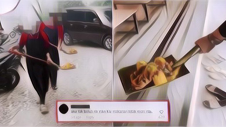 Warung Seafood Ini Kena Kritik Gara-Gara Sajikan Makanan Pakai Sekop