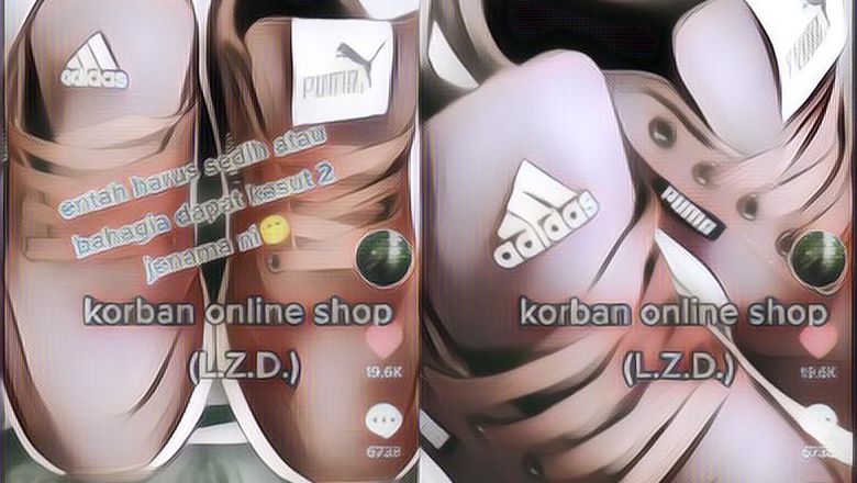 Nasib! Beli Sepatu di Online, yang Datang Malah Beda Sebelah