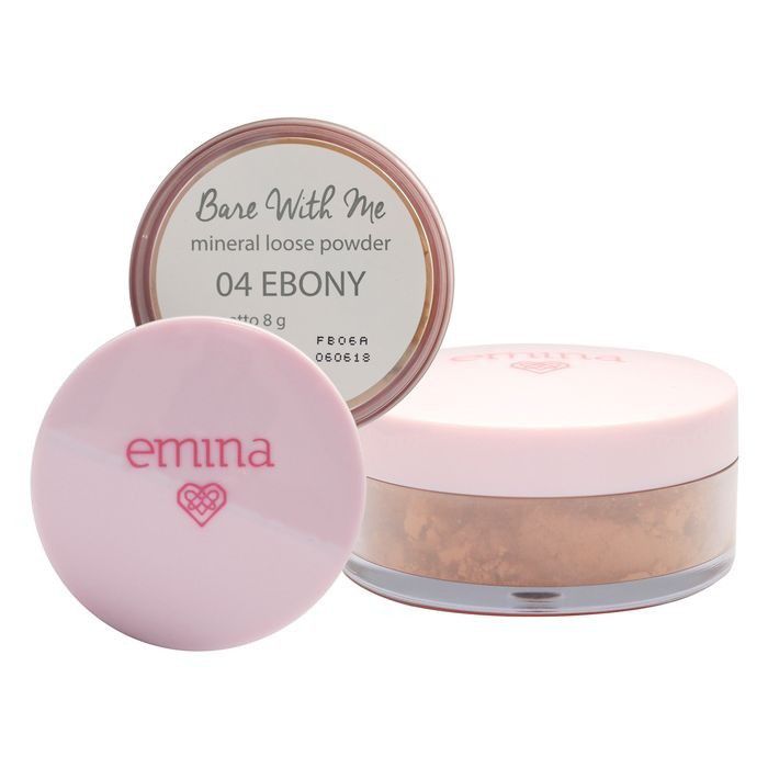 3. Emina Bare With Me Mineral Loose Powder
