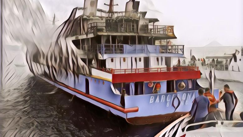 Pengakuan Penumpang KM Barcelona Saat Mengetahui Kapal Tiba-tiba Terbakar