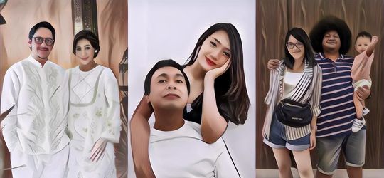 The Power of Cowok Humoris, 7 Komedian Ini Punya Istri yang Cantik!