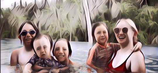 Jadi Single Parent, Simak Potret Kedekatan Joanna Alexandra dan Keempat Anaknya