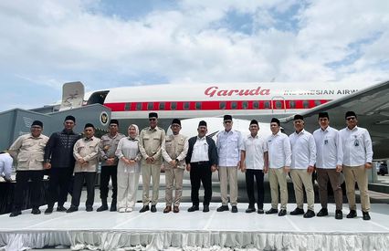 Garuda Indonesia Hibahkan Pesawat ke Aceh, Manasik Haji Kini Lebih Realistis dan Siap Terbang