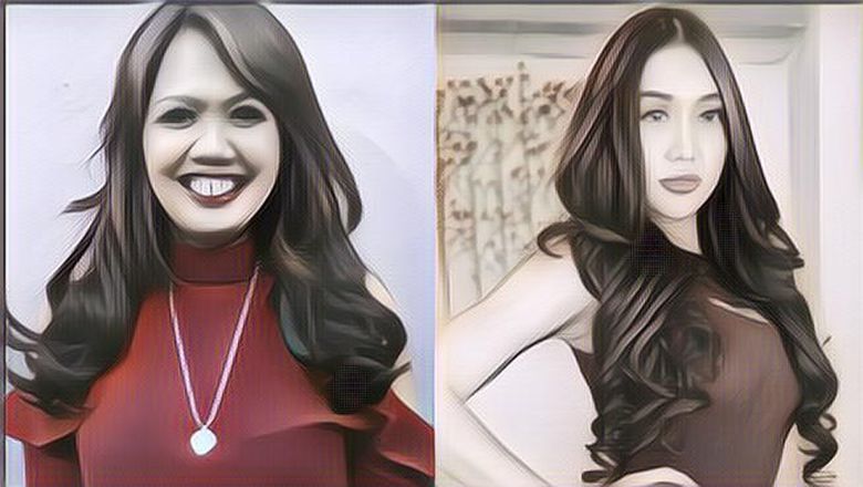 Demam #10YearChallenge, Elly Sugigi Tantang Lucinta Luna. Inilah Reaksi Lucinta