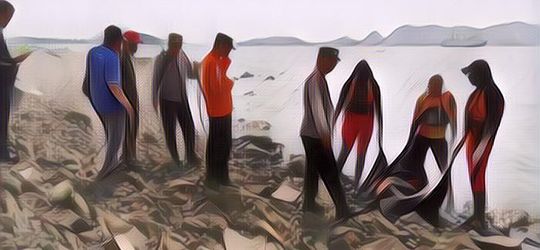 Ngeri! Ada Mayat Tanpa Kepala dan Tangan Ditemukan di Pinggir Pantai Lampung Selatan