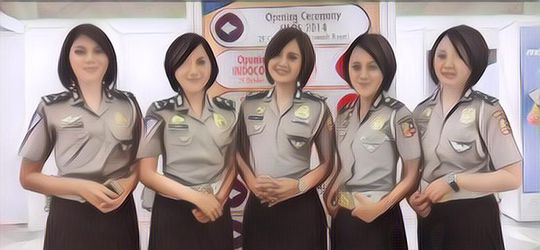 Deretan Fakta Unik di Balik Rambut Pendek Polwan di Indonesia