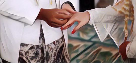 Viral Seorang Pengantin Wanita Yang Menikah Di Pelaminan Sendirian, Calon Suaminya Cuma Bisa Virtual