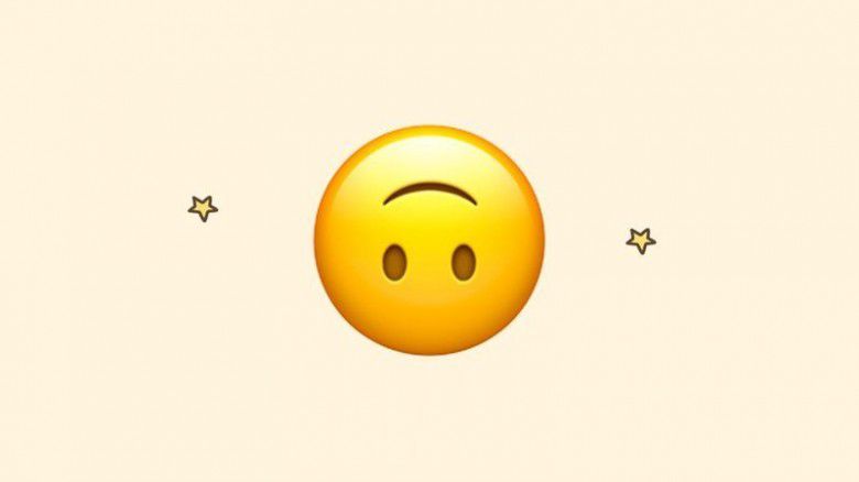 4. Wajah Tersenyum Terbalik